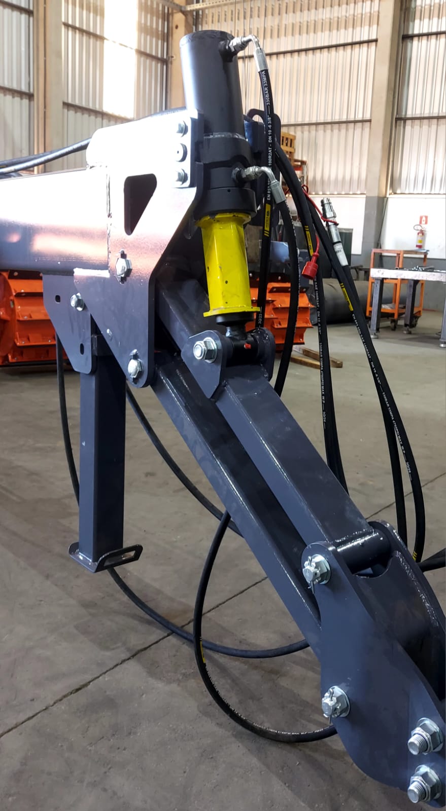 Sistema hidráulico Vantech em detalhe